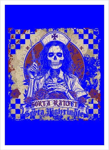 Ratchet Nightingale Skeleton Nurse Halloween