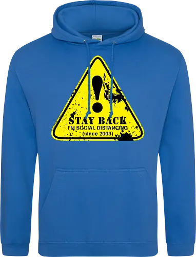 social distance sign 