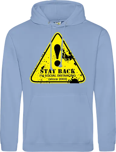 social distance sign 