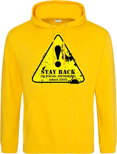 social distance sign 