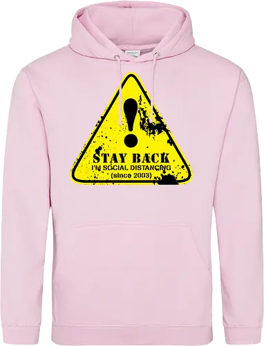 social distance sign 