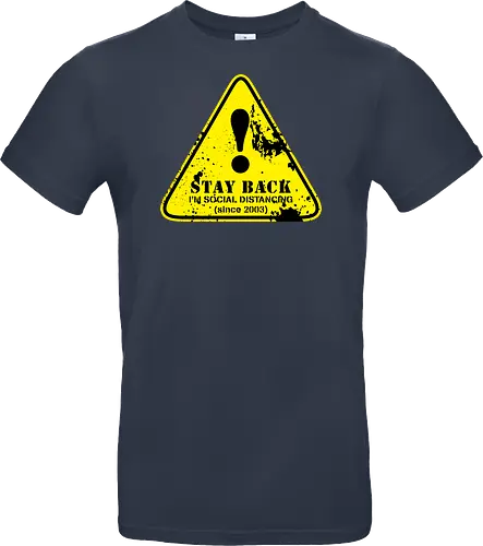 social distance sign