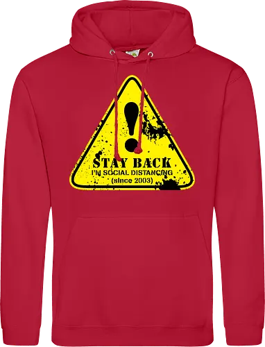 social distance sign