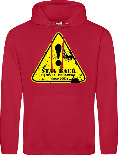 social distance sign 