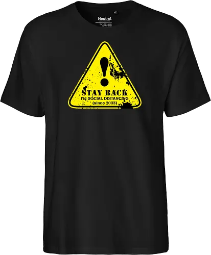 social distance sign