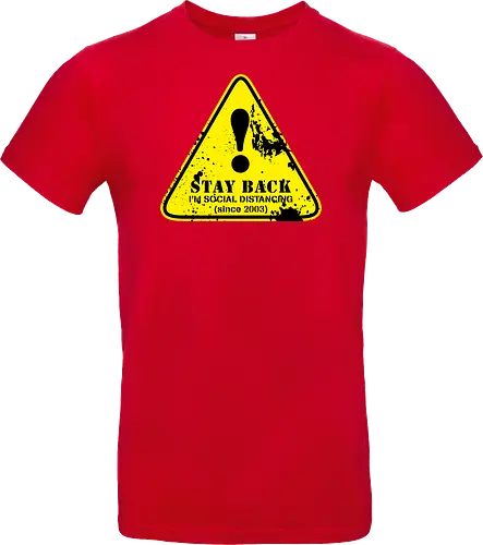 social distance sign