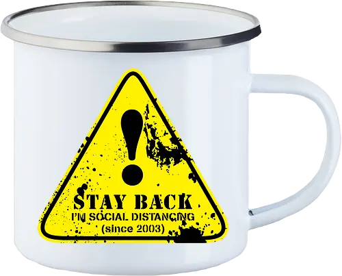 social distance sign 