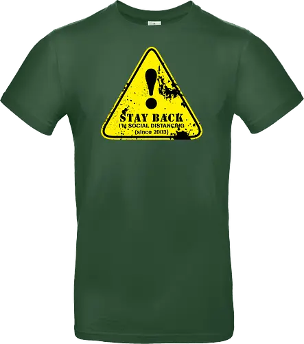 social distance sign 