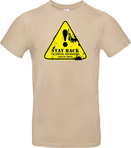 social distance sign 