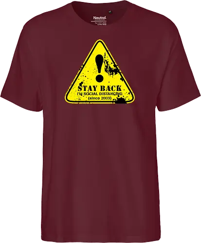 social distance sign