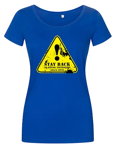 social distance sign