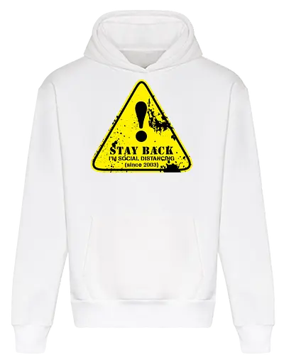 social distance sign