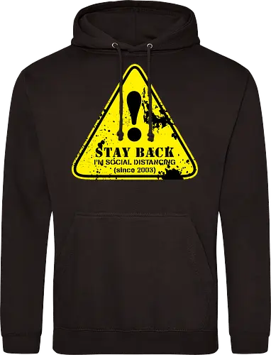 social distance sign