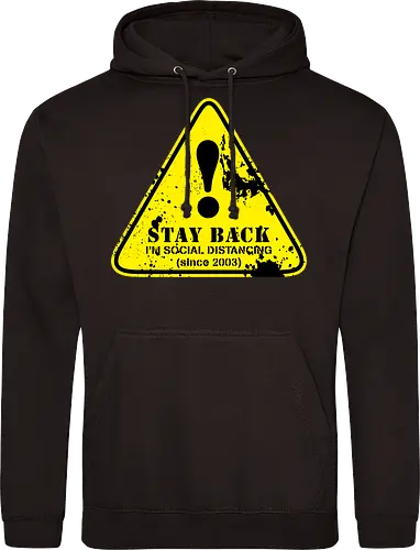 social distance sign 