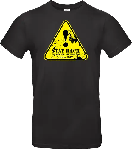 social distance sign