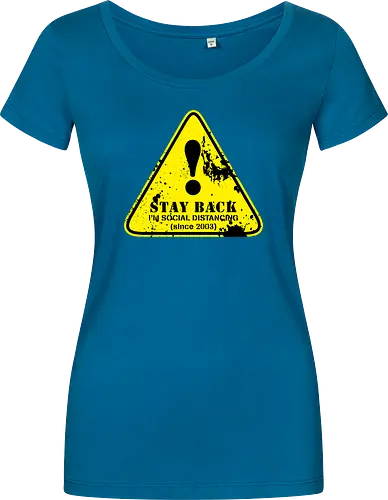 social distance sign 