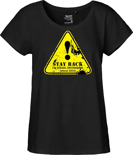 social distance sign