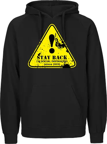 social distance sign