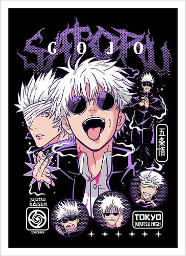 Satoru Gojo: Pop Art Sorcerer