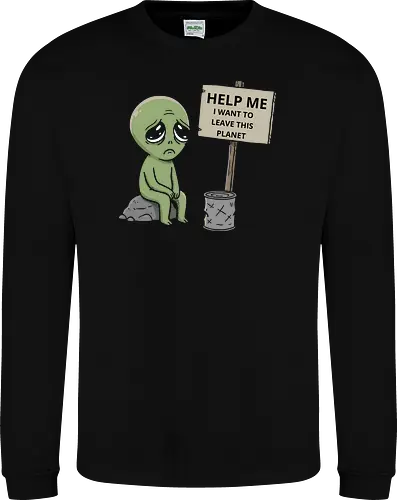 Alien Wants Off This Planet