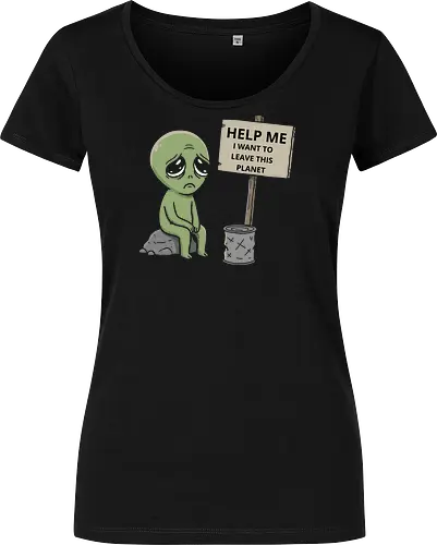 Alien Wants Off This Planet