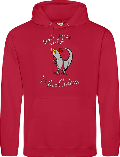 T-Rex-Chicken - Dinosaurier, T-Rex, Vögel, Hühner, Evolution - Standard Hoodie