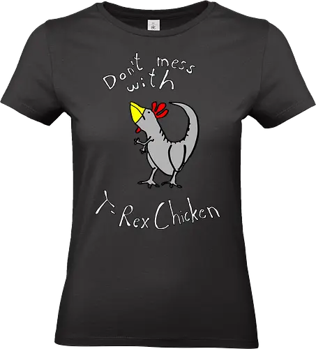 T-Rex-Chicken - Dinosaurier, T-Rex, Vögel, Hühner, Evolution - Standard T-Shirt (Women)