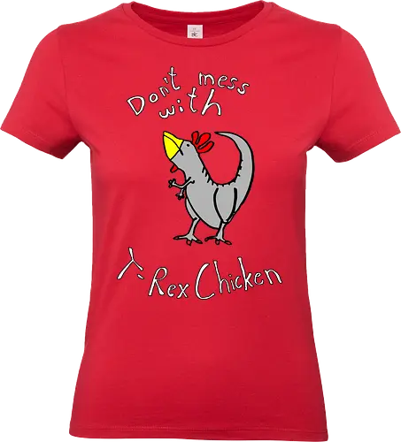 T-Rex-Chicken - Dinosaurier, T-Rex, Vögel, Hühner, Evolution - Standard T-Shirt (Women)