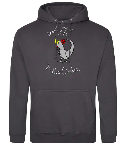 T-Rex-Chicken - Dinosaurier, T-Rex, Vögel, Hühner, Evolution - Standard Hoodie