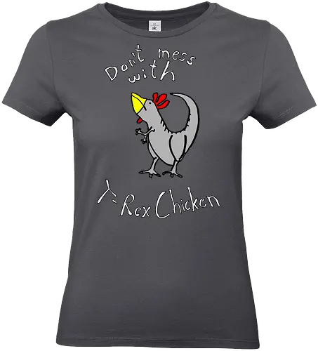 T-Rex-Chicken - Dinosaurier, T-Rex, Vögel, Hühner, Evolution - Standard T-Shirt (Women)