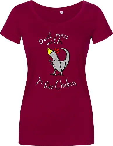T-Rex-Chicken - Dinosaurier, T-Rex, Vögel, Hühner, Evolution - Women T-Shirt