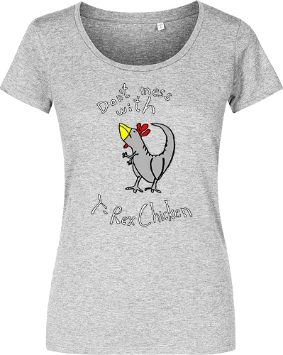 T-Rex-Chicken - Dinosaurier, T-Rex, Vögel, Hühner, Evolution - Women T-Shirt