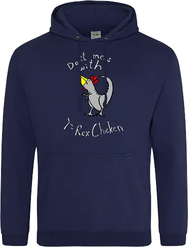 T-Rex-Chicken - Dinosaurier, T-Rex, Vögel, Hühner, Evolution - Standard Hoodie