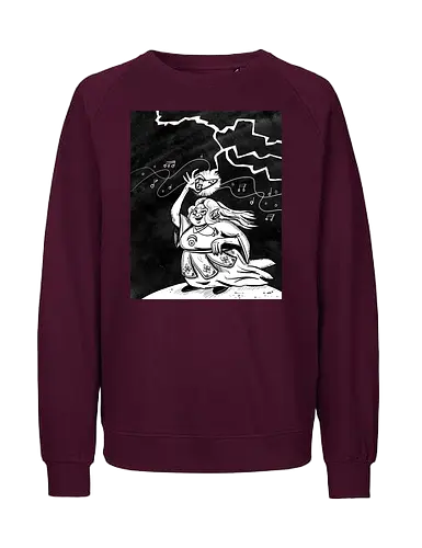 Stormclay Ocarina - Witch, Hexe, Sturm, Ocarina, Princess - Fairtrade Sweatshirt