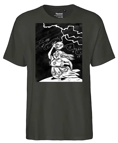 Stormclay Ocarina - Witch, Hexe, Sturm, Ocarina, Princess - Fairtrade T-Shirt