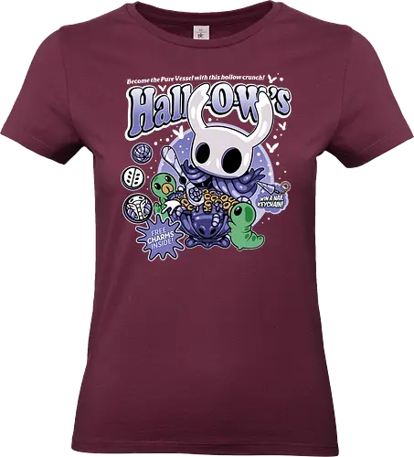 Hall-O-ws - hollow, knight, cereal, game, breakfast, silksong, hornet, demonigote - Standard T-Shirt (Women)