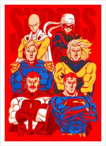 Supers Heros Japanese