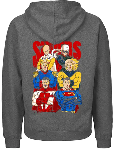 Supers Heros Japanese - anime hero, one punch man - Fairtrade Hoodie