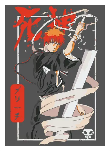 Ichigo Kurosaki Poster – Bleach Anime