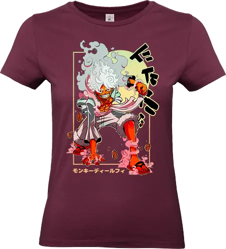 pirate gear Pirate - luffy gear poster, one piece wall art, monkey d luffy print, gear 5 luffy artwork, anime pirate decor, one piece anime poster, manga action wall art, straw hat pirates, luffy transformation art, one piece fan gift. - Standard T-Shirt (Women)