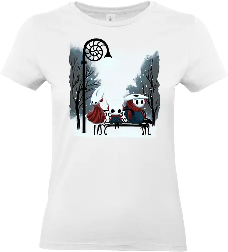 Hollownest Holiday - Bug Knight, Christmas, Silksong - Standard T-Shirt (Women)