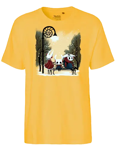 Hollownest Holiday - Bug Knight, Christmas, Silksong - Fairtrade T-Shirt