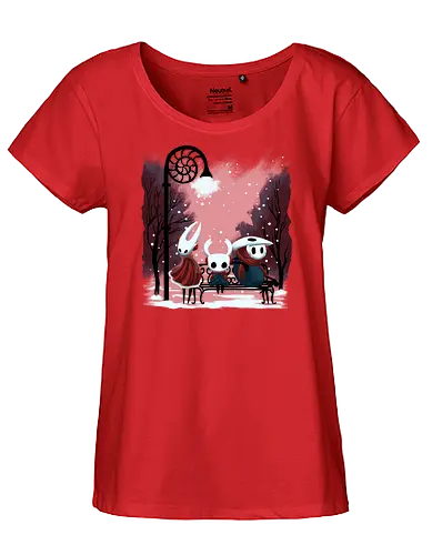 Hollownest Holiday - Bug Knight, Christmas, Silksong - Fairtrade Girl Shirt