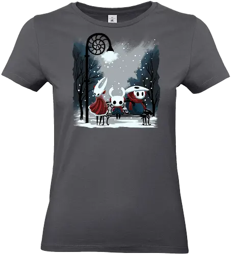 Hollownest Holiday - Bug Knight, Christmas, Silksong - Standard T-Shirt (Women)