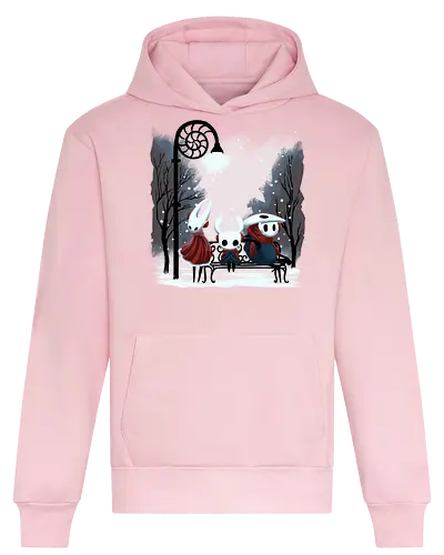 Hollownest Holiday - Bug Knight, Christmas, Silksong - Heavyweight Hoodie