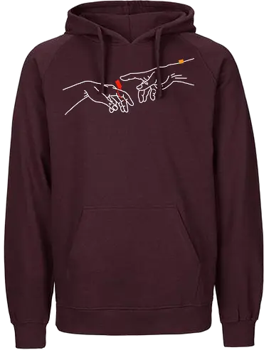 Stegi - Hände - Fairtrade Hoodie