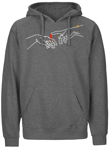 Stegi - Hände - Fairtrade Hoodie