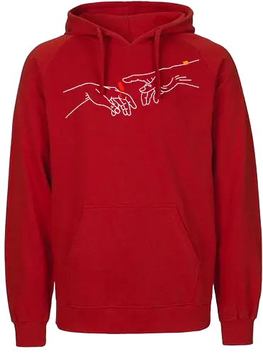 Stegi - Hände - Fairtrade Hoodie
