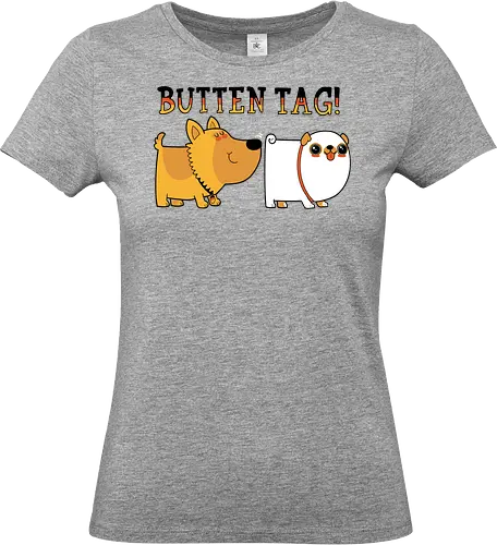 Butten Tag - Dogs, dog lovers, dog shirt, doggos, pet shirt, pet lovers, cute dogs, Hunde, Tiere, Schäferhunde, German Shepherds - Standard T-Shirt (Women)