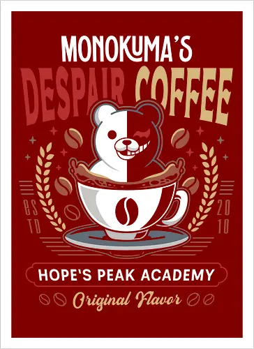 Hopes Peak Academy Coffee Crest